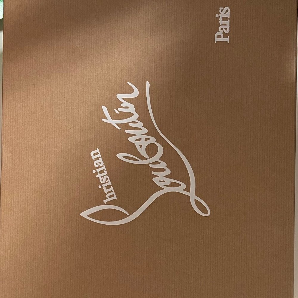 CHRISTIAN LOUBOUTIN MULES WORN ONCE SIZE 39.5 - Picture 3 of 16